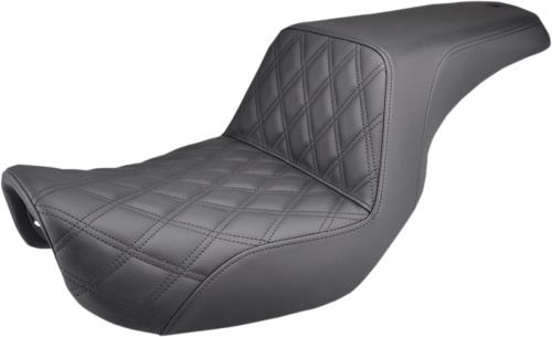 2008-2017 for Harley Fat Bob FXDF SADDLEMEN Step Up Seat Lattice Stitched Dyna