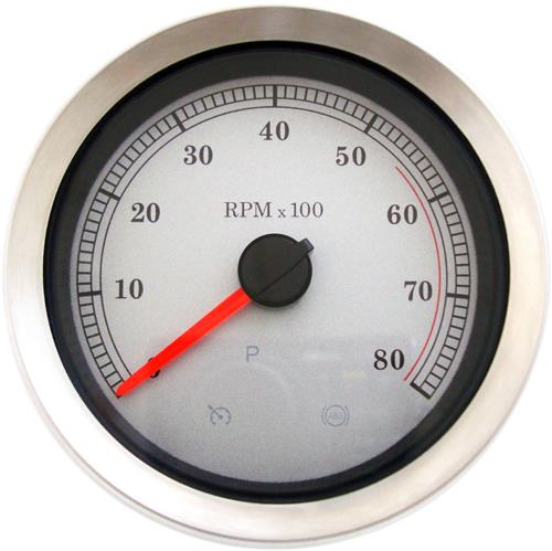 2009-2013 for Harley Iron 883 XLN 4" Electronic Tachometer White Face