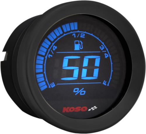 2009-2013 for Harley Tri Glide Ultra Classic FLHTCUTG 2" Fuel Level Gauge Black