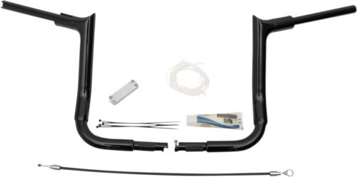 2009-2013 for Harley Tri Glide FLHTCUTG Handlebar Kit Pointed Top 12" Black H5