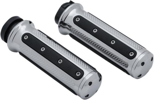 2010-2021 for Harley Sportster Forty-Eight XLX Grips Heavy Industries Chrome