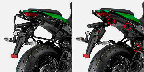 2011-2016 for Kawasaki ZX1000G Ninja GIVI Sidecase Mount PLXR4100