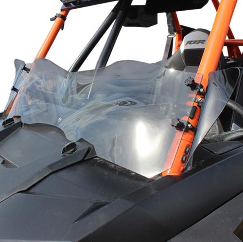 2014-2018 for Polaris RZR 4 XP 1000 4x4 KLOCK WERKS Flare Deflector Dark Smoke