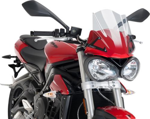 2018-2019 for Triumph Street Triple 765 New Generation Windscreen Clear