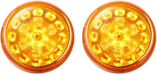 2018-2021 for Harley Softail Fat Bob 114 FXFBS Bullet Signal Insert 1157 Amber