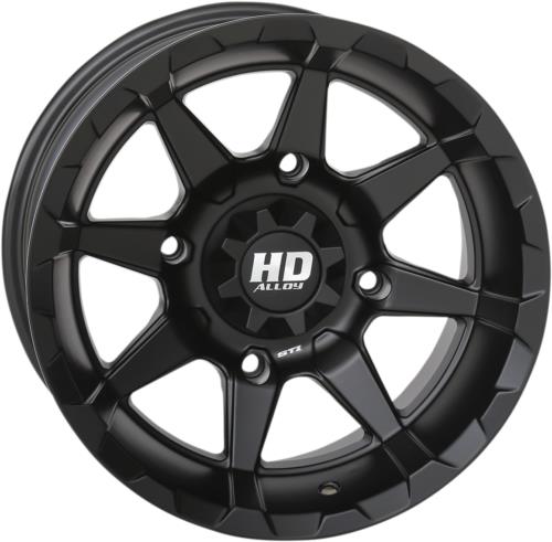 2021 for Yamaha Wolverine Rmax4 1000 Limi HD6 Wheel Front/Rear Black 14x9 4/156