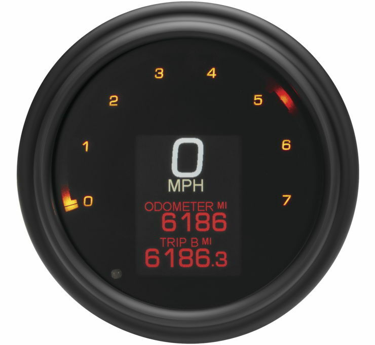 01-03 for Harley FLSTCI DAKOTA DIGITAL Tank Speedometer Bezel 4.5