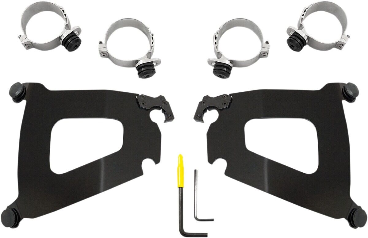 02-08 for Honda VTX1800T MEMPHIS SHADES Bullet Mounting Kit VTX18 Black MEB11