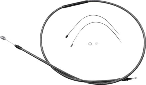 04-06 for Harley Road King Custom FLHRS MAGNUM Clutch Cable KARBONFIBR 72124HE