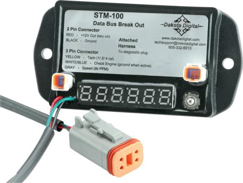 09-13 for Harley Iron 883 XLN DAKOTA DIGITAL Data Bus Breakout Interface STM-100