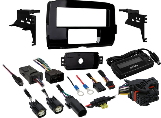 14-19 for Harley Street Glide EFI FLHX SADDLE TRAMP Radio Install Kit 99-9700WR