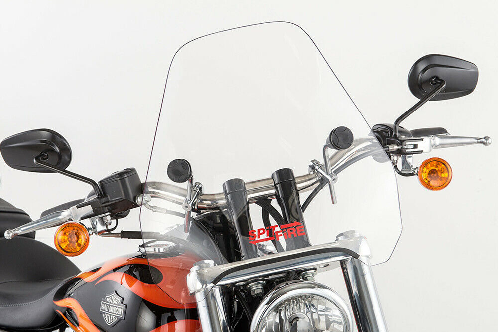 15-21 for Kawasaki VN900C Vulcan 900 Custom SLIPSTREAMER S-06 Windshield Clear