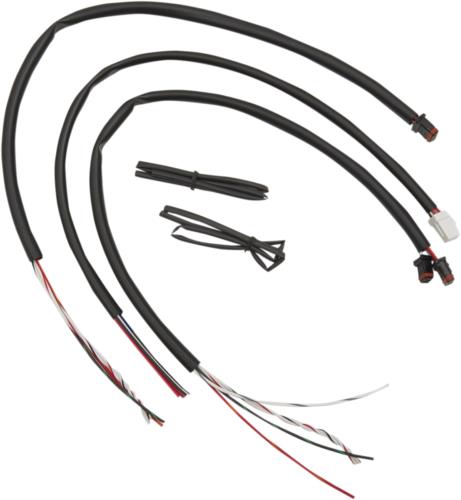 16-17 for Harley Fat Boy S FLSTFBS LA CHOPPERS Handle Bar Extension Wiring Kit