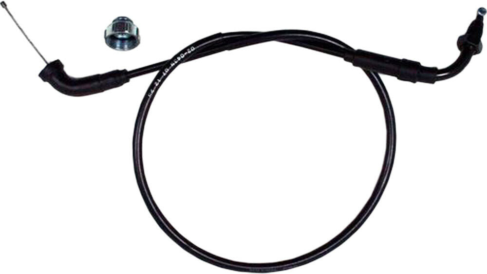 04-'09, '11-'12 for Honda CRF70F MOTION PRO Black Vinyl Throttle Cable