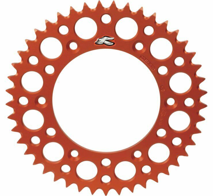 2014-2020 for Husqvarna FE 350 RENTHAL Sprocket Orange 53 Tooth 224U-520-53GPOR