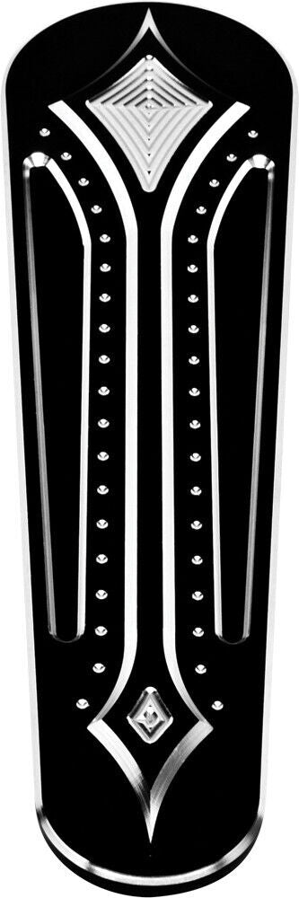 2008-2019 for Harley FLHR PREC. BILLET Tank - Dash Insert Darkside Black