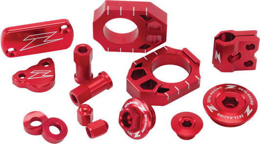 2009-2018 for Kawasaki KX450F ZETA Billet Kit Kawasaki Red ZE51-2132