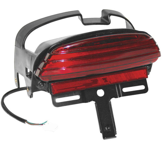 2008-2013 for Harley FXDF LETRIC LIGHTING CO Dyna Led Tailight Red Lense