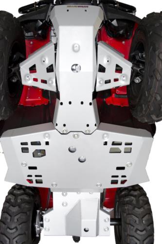 RIVAL POWERSPORTS USA Alloy Skid Plates Central 2444.2104.2