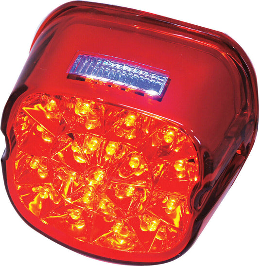 03-'17 for Harley FLSTC HARDDRIVE Laydown Led Taillight Red Lens 820-0406