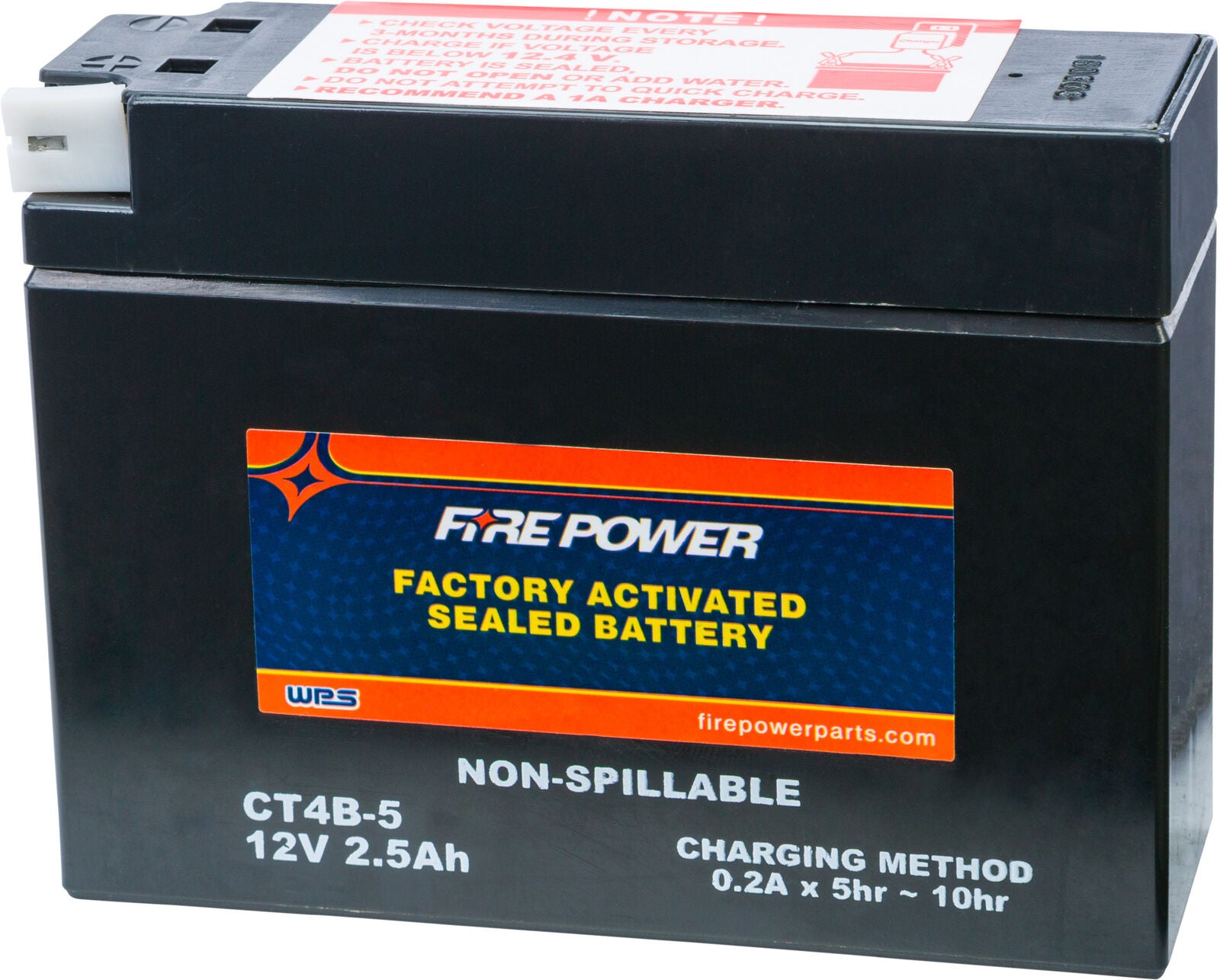 06-'09, '12-'20 for Yamaha TT-R50E Battery Ct4B-5 Sealed Factory Activated