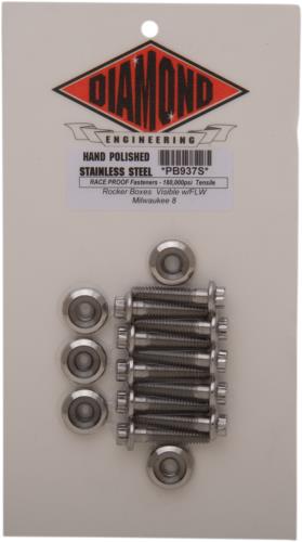 2018-2021 for Harley Softail Fat Bob 114 FXFBS Rocker Cover Bolt Kit Only M8