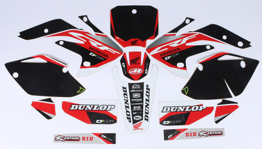 07-'09, '12-'19 for Honda CRF150RB Expert D-COR Honda Raceline Graphic/Trim Kit