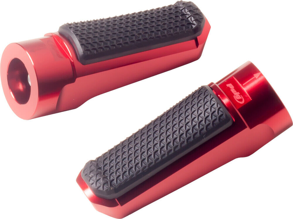 01-'20 for Suzuki GSX-R1000 PUIG Footpegs Racing Rubber Red