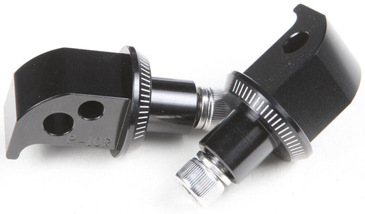 01-'15 for Yamaha FZS1000 FZ1 PUIG Footpeg Adapter 561-06357BK