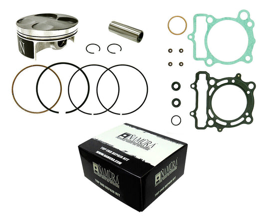 04-'06 for Suzuki RM-Z250 Top End Kit Frgd Chrm Comp Cyl 76.95/Std 11:1 Kaw/Suz