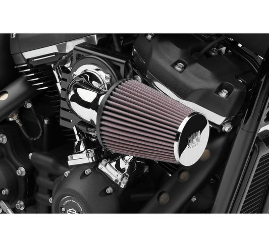 2010-2013 for Harley Road Glide Custom FLTRX COBRA Cone Air Filter Chrome/Chrome