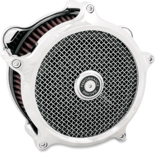 2008-2017 for Harley Fat Bob FXDF Super Gas Air Cleaner Chrome Twin Cam/Evolutio