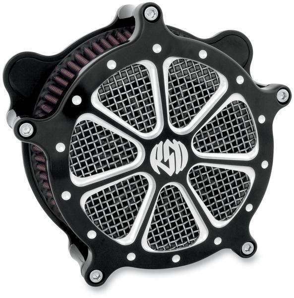 2008-2017 for Harley Fat Bob FXDF RSD Speed 7 Air Cleaner Contrast Cut 0206-2003