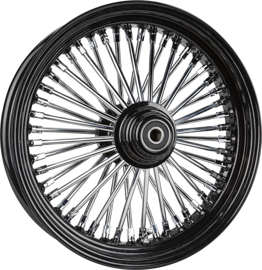 00-'06 for Harley FLSTC Fr 48-Spk Sd Black 16X3.5 Flst-Hub 3/4" Axl 00 Ltr