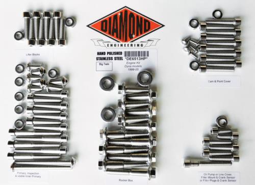 99-05 for Harley Sport FXDX Motor Original Equipment Bolt Kit 99-05 FXD DE6513HP