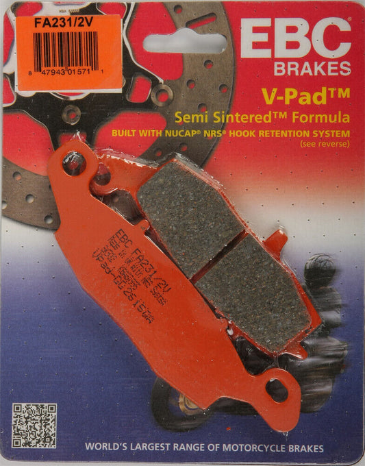 06-'16 for Kawasaki VN900B Vulcan 900 Classic EBC Brake Pads V-Series