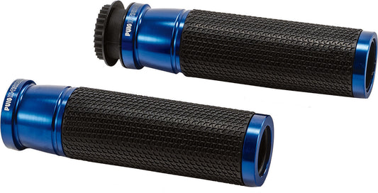 03-'07 for Suzuki SV1000S PUIG Grips Hi-Tech Accent Blue