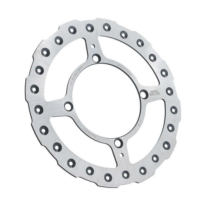 06-'14 for Kawasaki KX250F JT Front Brake Rotor Ss Self Cleaning Kaw