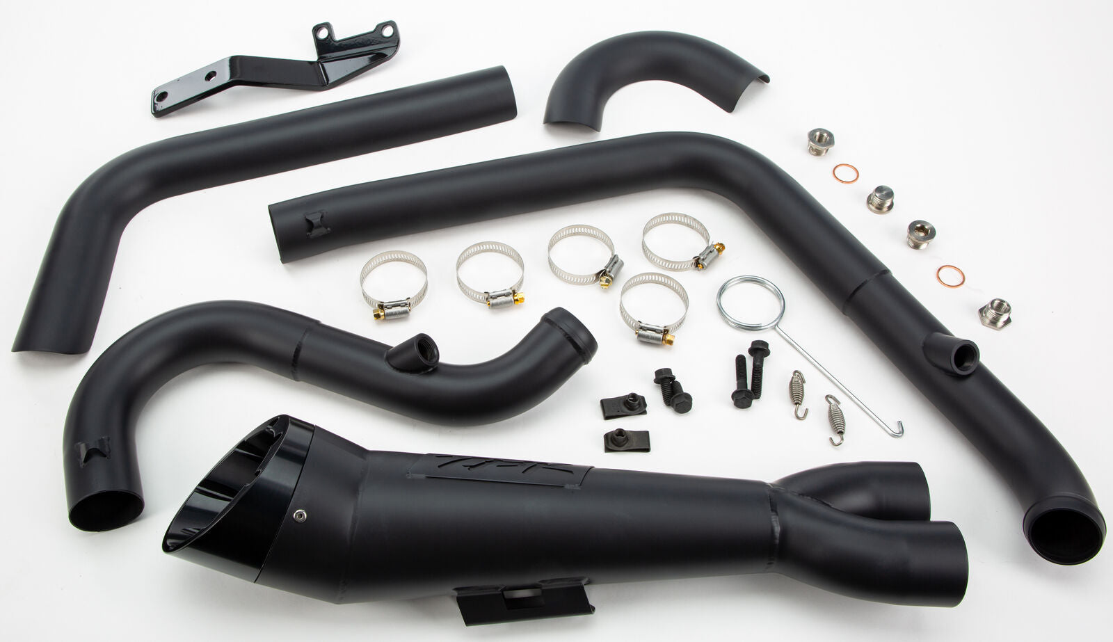 06-'17 for Harley FXDB TBR Comp S 2In1 Exhaust Dyna W/Turnout Black 930-02045