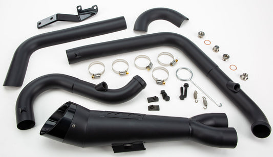 06-'17 for Harley FXDB TBR Comp S 2In1 Exhaust Dyna W/Turnout Black 930-02045