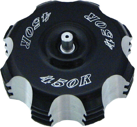2009-2019 for Yamaha YFZ450R MODQUAD Billet Gas Cap (Black Logo) GC1-YBLK
