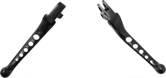 07-'17 for Harley FXDB Custom Levers 5-Hole Black Big Twin 07-Up 820-54307