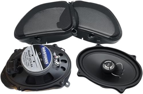 10-13 for Harley Road Glide Custom FLTRX HOGTUNES Front Speakers 5"x7' 3572-AA