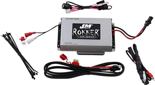 15-20 for Harley FLTRXS J & M 400W 2-Channel Amplifier Kit 15-20 JAMP-400HR15ST5