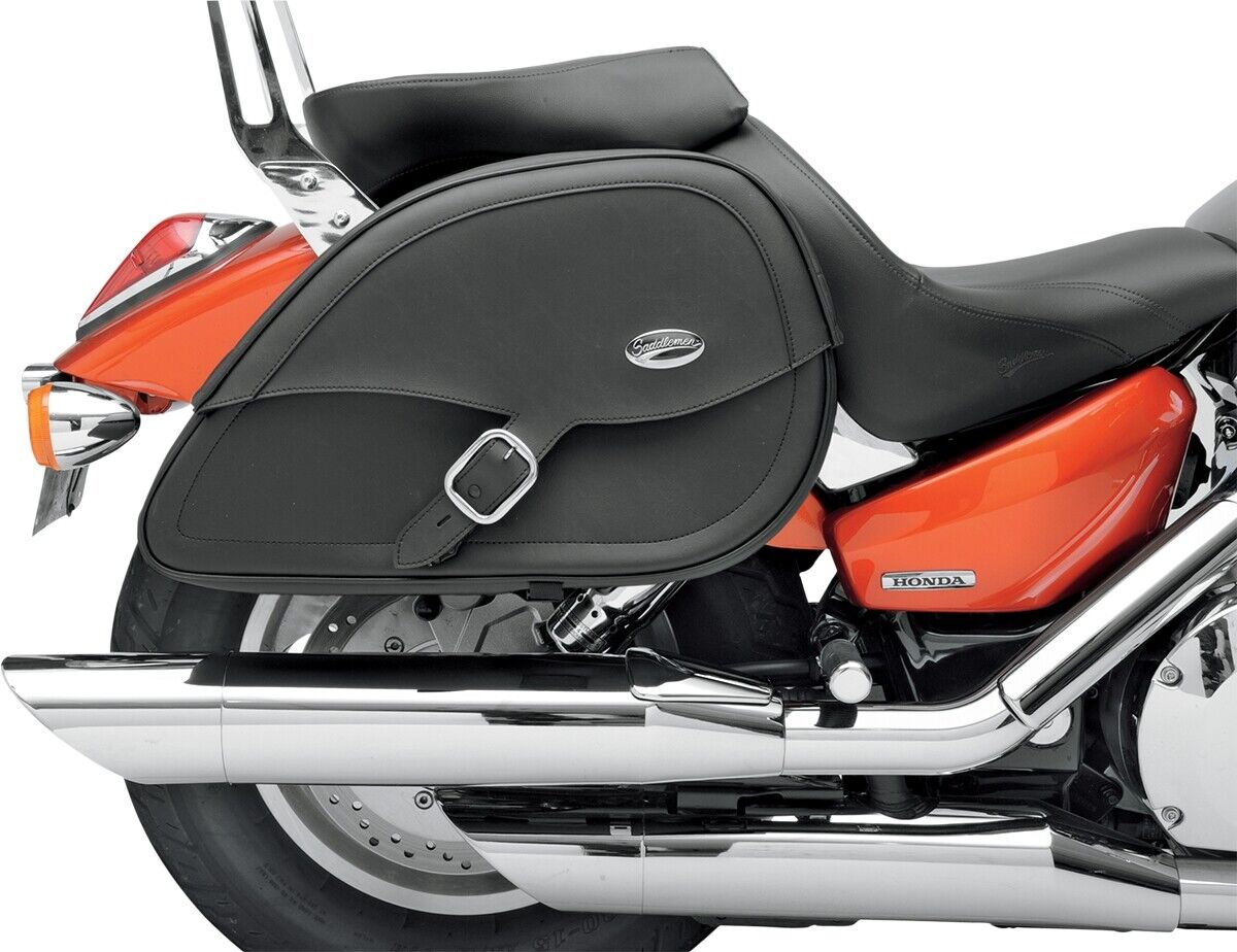 03-09 for Honda VTX1300C Drifter Rigid-Mount Specific-Fit Teardrop Saddlebags VT