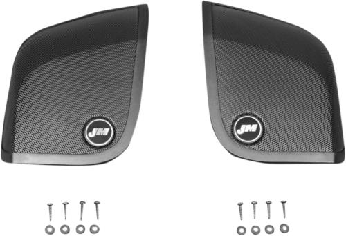 2014-2019 for Harley Road King EFI FLHR J & M Saddlebag Lid Speaker Grille Set