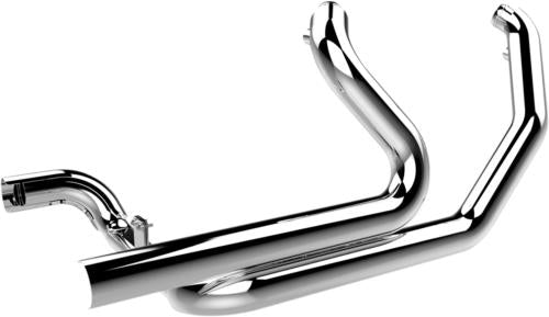 2009-2016 for Harley Road King EFI FLHR 2:2 Headpipe with Heat Shield Chrome
