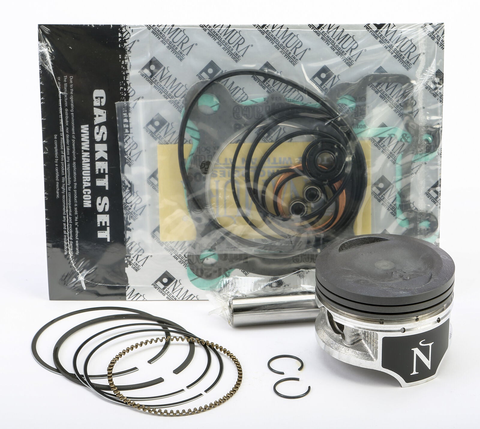 03-'11 for Kawasaki KLF250 Bayou [SRA] NAMURA Top End Kit 69.47/+0.50 11:1 Kaw