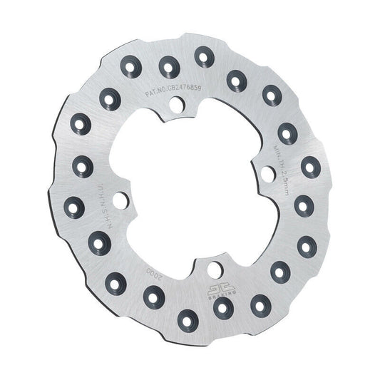 00-'09, '11-'18 for Kawasaki KX65 JT Rear Brake Rotor Ss Self Cleaning Kaw