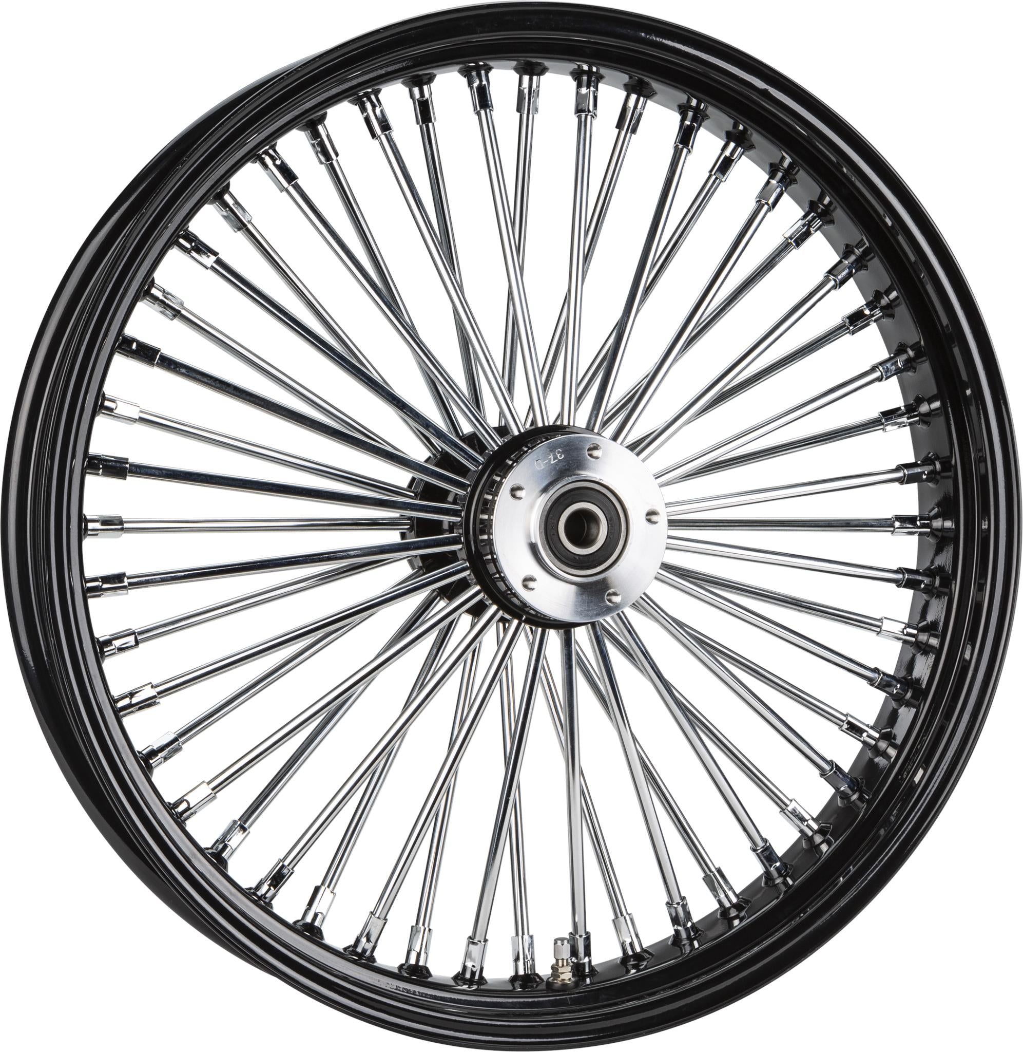 00-'07 for Harley FLHR Fr 48-Spk Dd Black 23X3.5 Wg-Hub 1